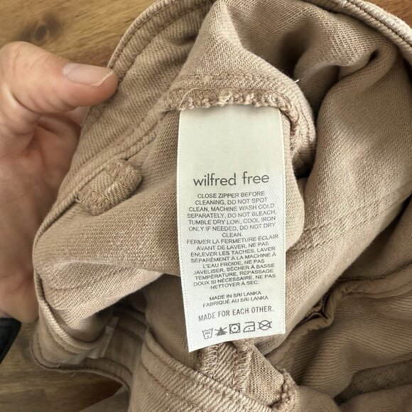 Aritzia Wilfred Free Modern Utility Straight Leg Pants Size 2 Minimalist Capsule - Picture 11 of 16